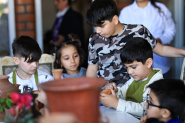 Vətən müharibəsi şəhidlərinin övladları üçün master-klas təşkil edilib