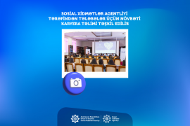 Sosial Xidmətlər Agentliyi tərəfindən tələbələr üçün növbəti karyera təlimi təşkil edilib