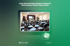 Daha bir məktəbdə məişət zorakılığı mövzusunda görüş təşkil edilib