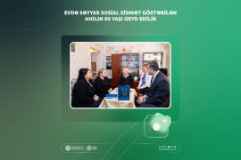 Evdə səyyar sosial xidmət göstərilən  ahılın 95 yaşı qeyd edilib