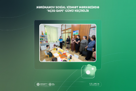 Nərimanovda yerləşən Sosial Xidmət Mərkəzində “Açıq qapı” günü keçirilib