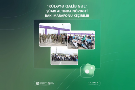 "Küləyə qalib gəl” şüarı altında növbəti Bakı marafonu keçirilib