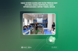 Uşaq evinin sakinləri üçün Firidun bəy Köçərli adına Respublika Uşaq Kitabxanasına səfər təşkil edilib