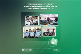 “Təhsildə sosial iş” xidməti çərçivəsində 460 uşağın dərsə davamiyyəti bərpa edilib