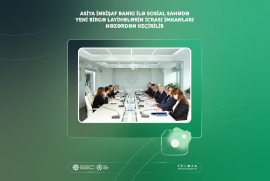 Asiya İnkişaf Bankı ilə sosial sahədə yeni birgə layihələrin icrası imkanları nəzərdən keçirilib